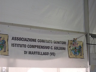 striscione dell'Associazione